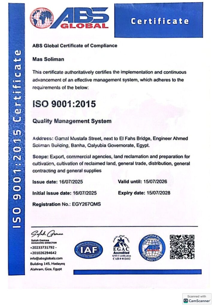 ISO 9001:2015 Quality Management